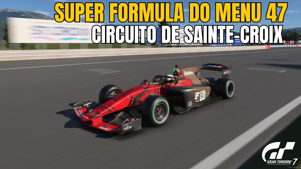 GRAN TURISMO 7 | COMO VENCER NO CIRCUITO DE SAINTE-CROIX | SUPER FORMULA