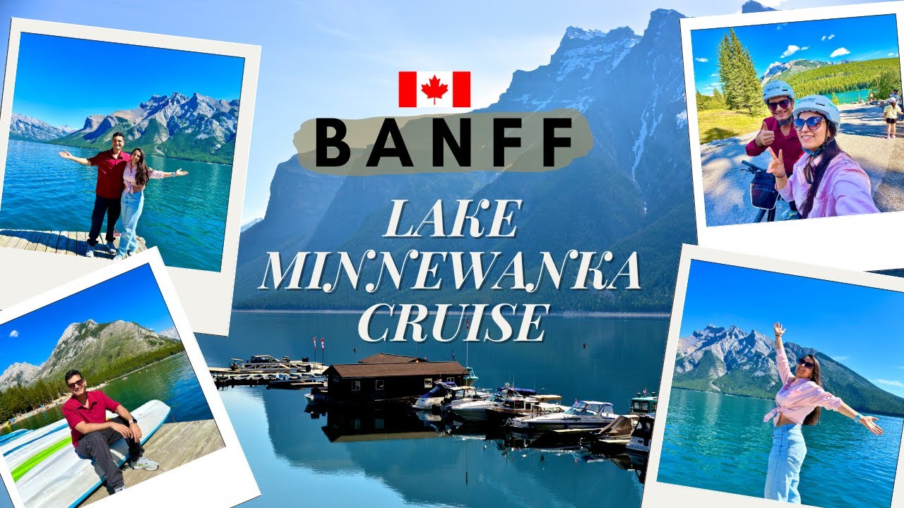 Did we just miss our LAKE MINNEWANKA Cruise? Two Jack Lake, Johnson Lake and Cascade Ponds on Cycle
