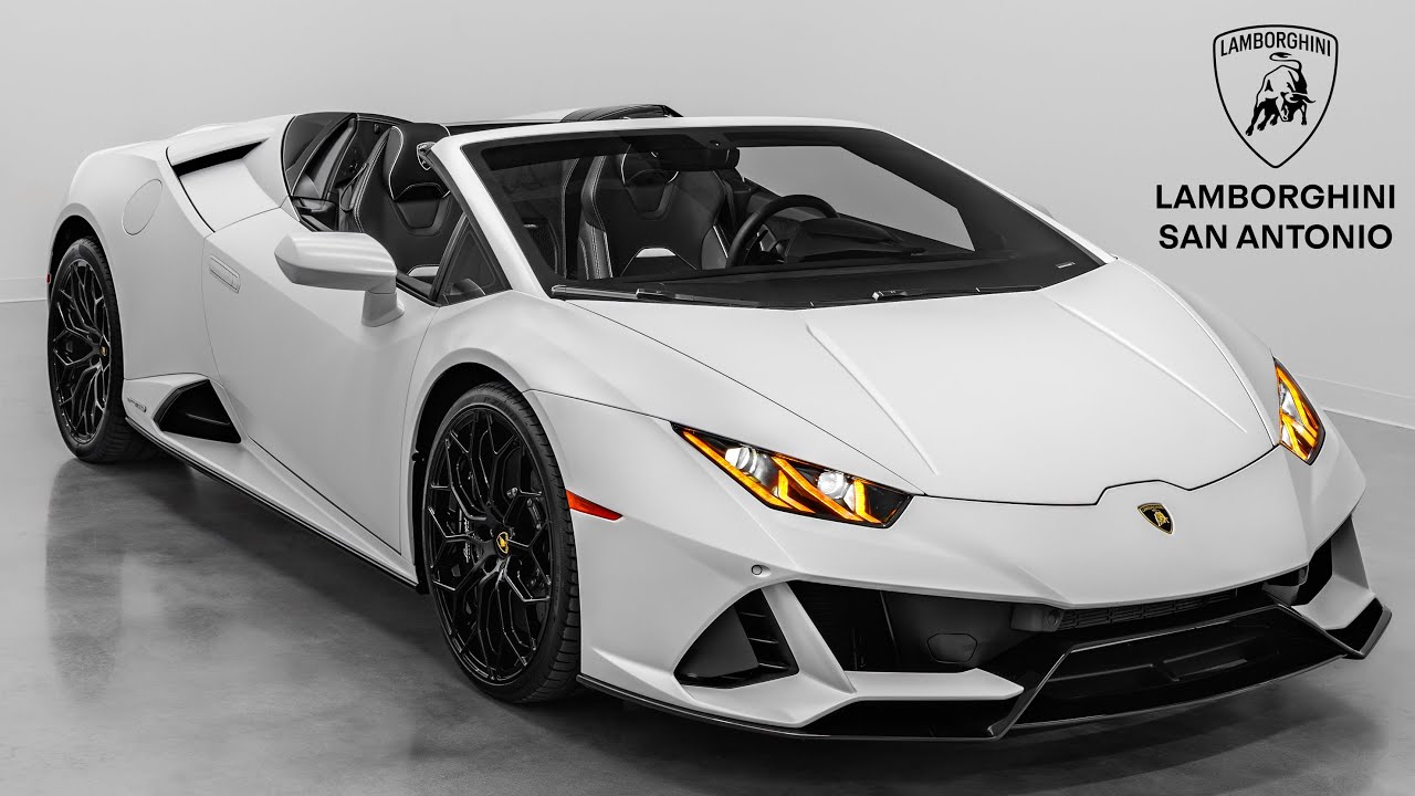 2024 Lamborghini Huracan EVO Spyder - Bianco Icarus