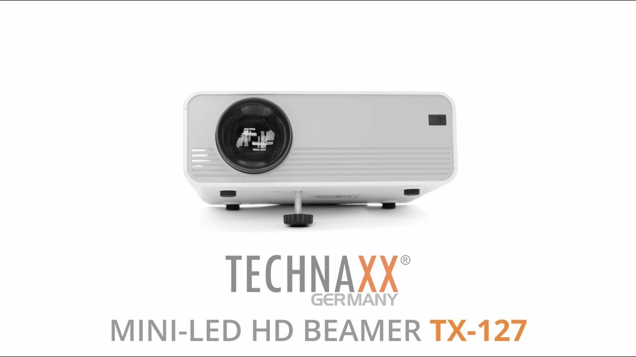 TECHNAXX MINI-LED HD BEAMER TX-127 (ENGLISH)
