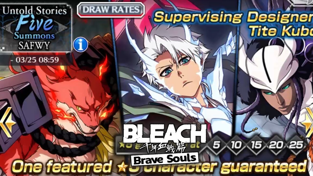 Untold Stories FIVE SAFWY Summons | Bleach Brave Souls