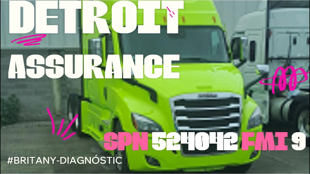 Freightliner New Cascadia/ Falla Detroit Assurance / SPN 524042 FMI 9