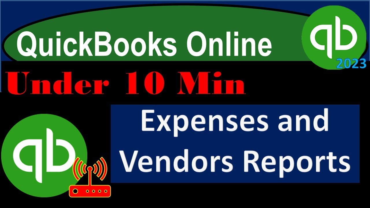 Отчеты по расходам и поставщикам &mdash; QuickBooks Online 2023