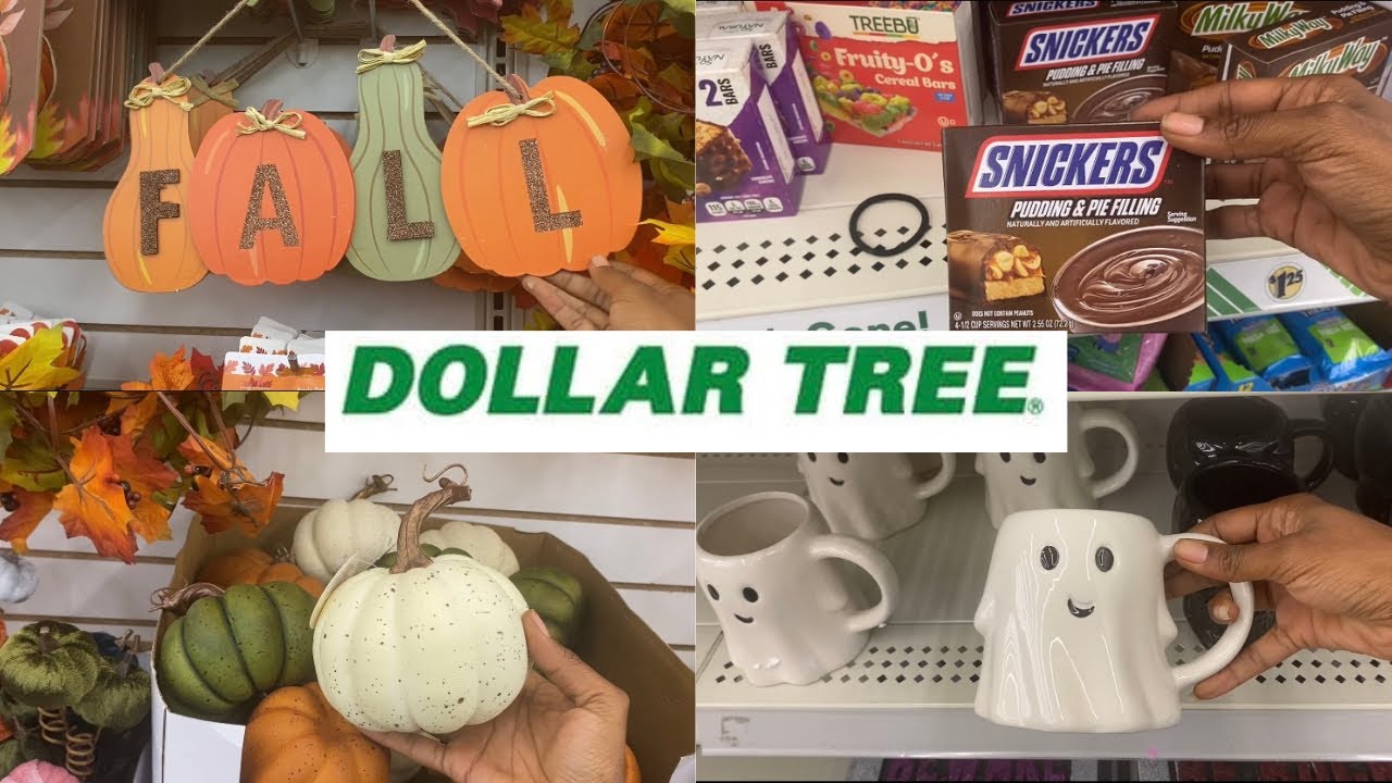 DOLLAR TREE SHOP WITH ME 🛒 | DOLLAR TREE FALL FINDS🛍️
