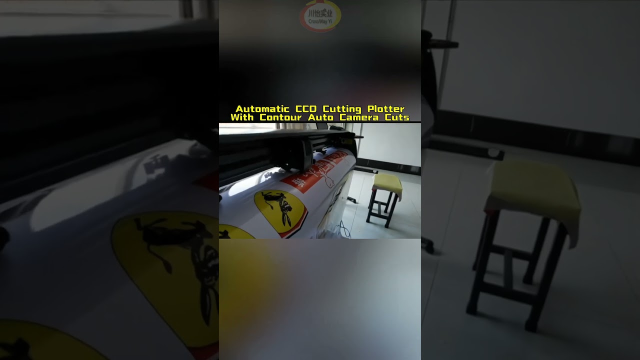 Automatic Contour Vinyl Cutter Plotter With CCD Camera
