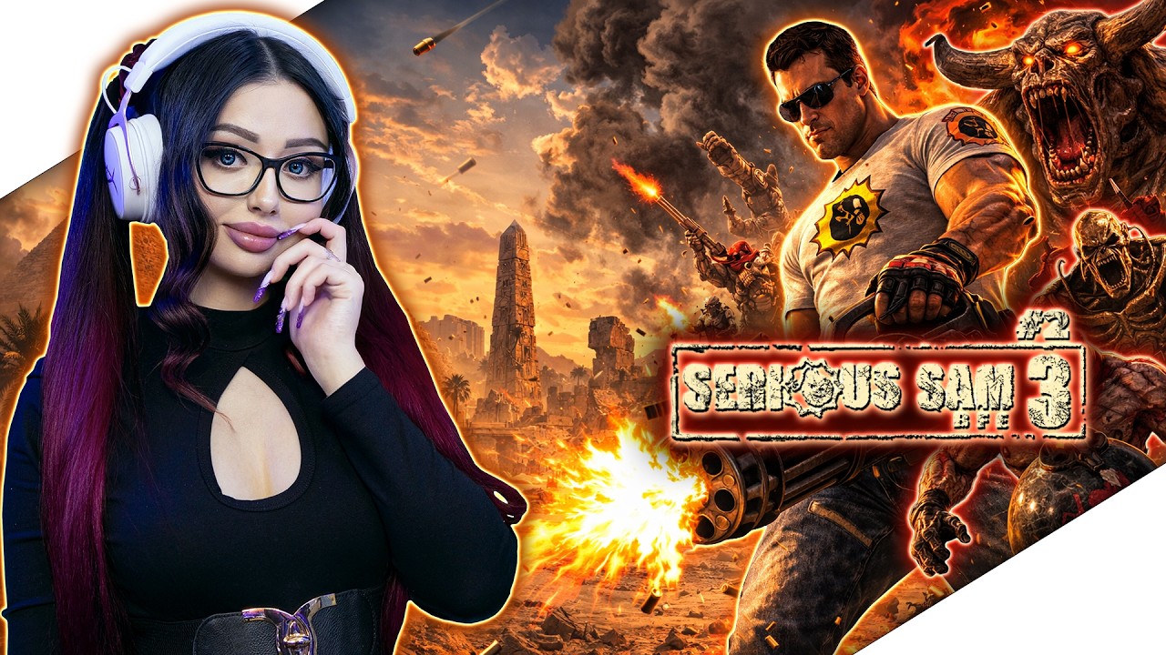 ФИНАЛ SERIOUS SAM 3 Прохождение Игры и Обзор ► КРУТОЙ СЭМ 3 | СЕРЬЕЗНЫЙ СЭМ 3 | НОСТАЛЬГИЯ | СТРИМ