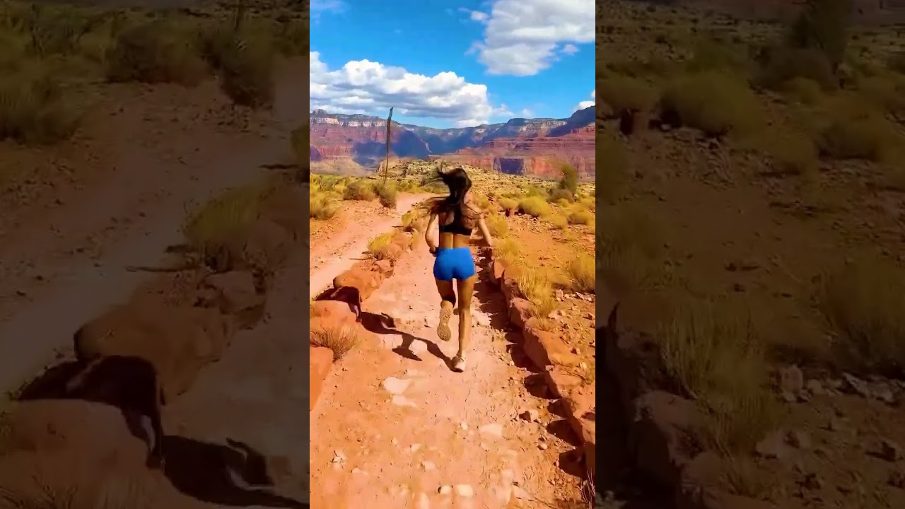 RUNNING in the GRAND CANYON ❤️🏃🏻‍♀️ 