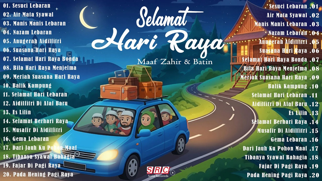 Lagu Raya 2026 Terbaik 🧨 Suasana Raya Penuh Kegembiraan | Koleksi Lagu Hari Raya Aidilfitri 2026