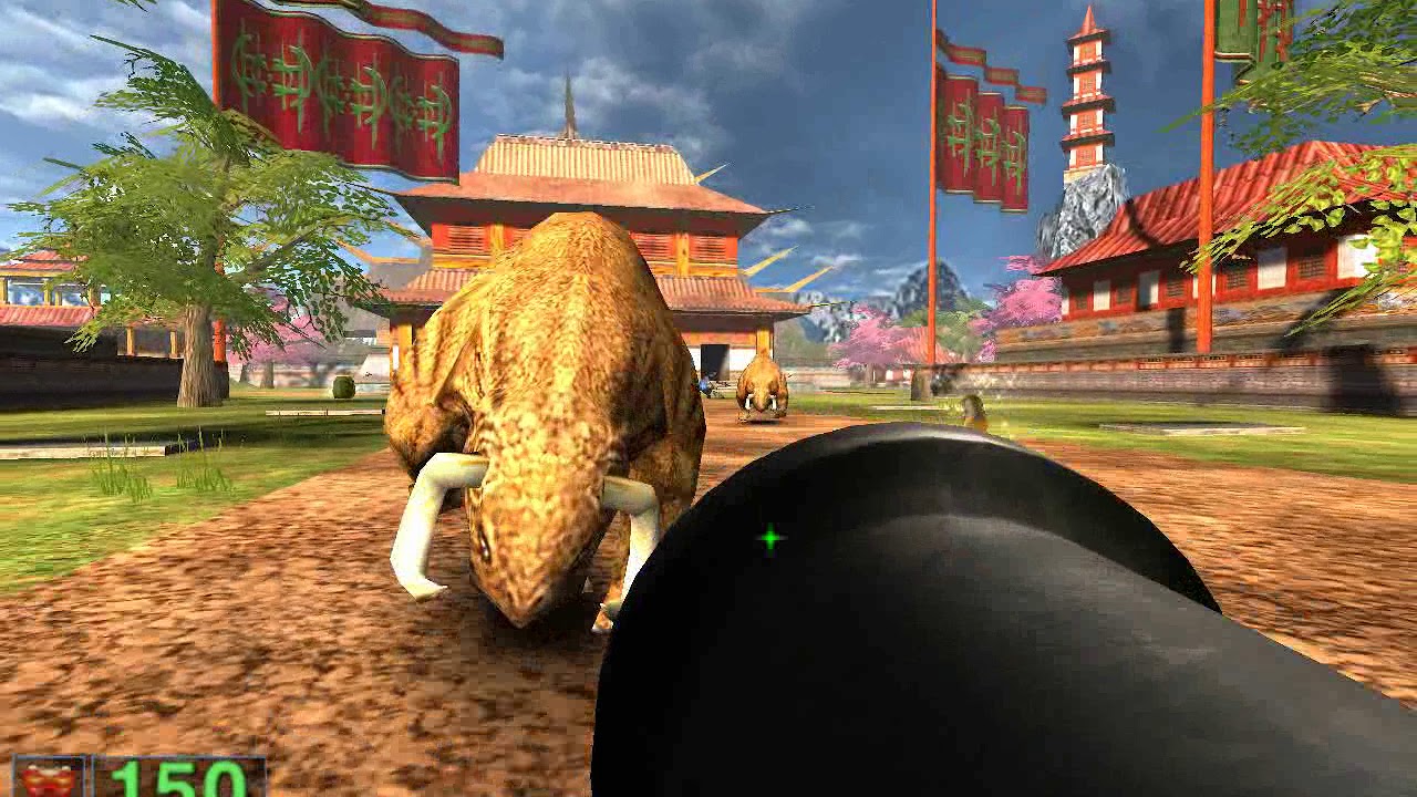 Serious Sam Classic The Second Encounter (custom map) - Chanolin Temple