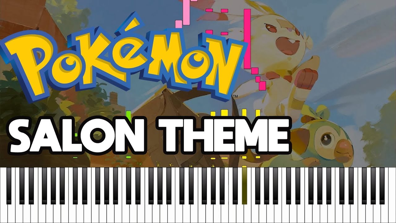 Pokemon Sword & Shield - Salon Theme (Piano Synthesia)