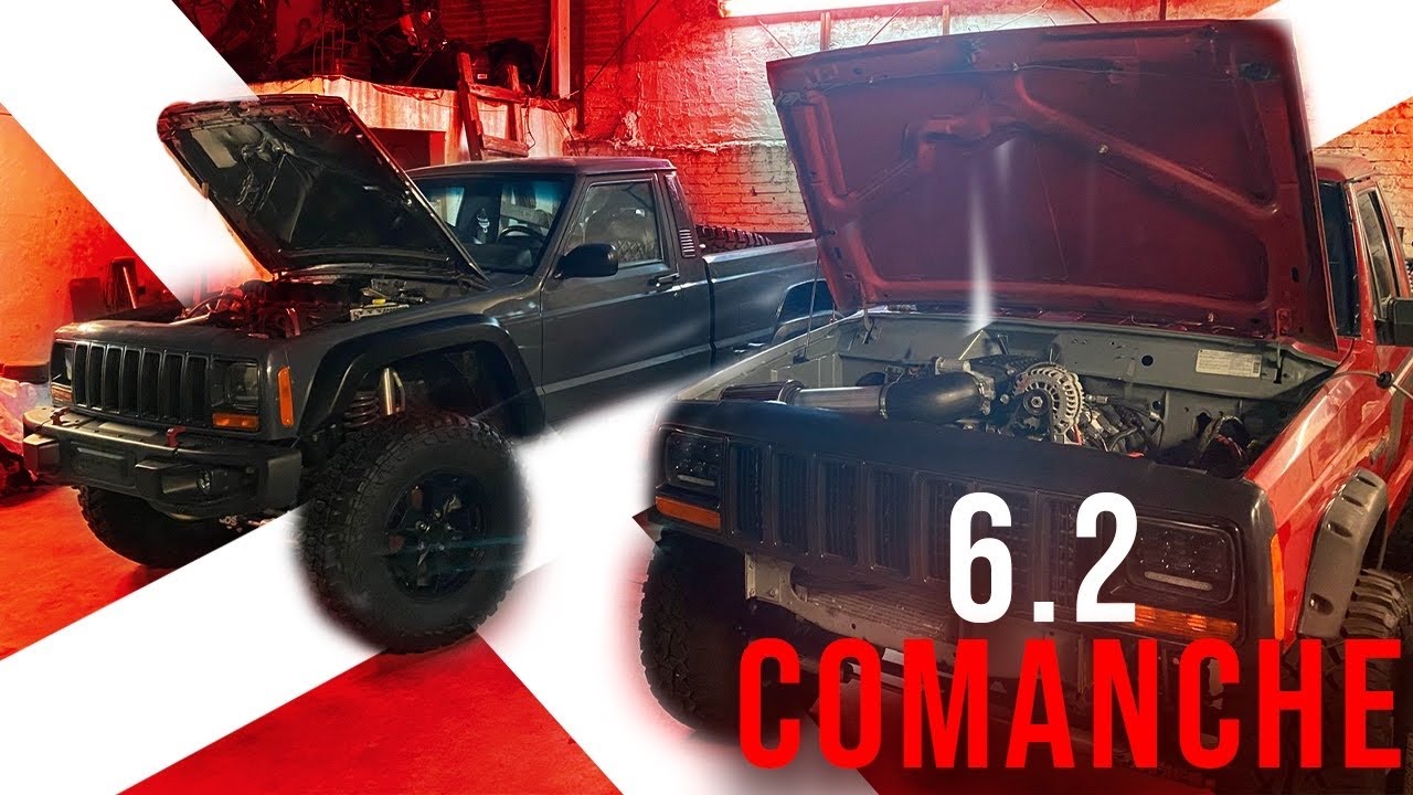 LA MEJOR JEEP COMANCHE MODIFICADA 6.2 transmisión de 8 cambios 😱 \\ la mejor comanche que eh visto/
