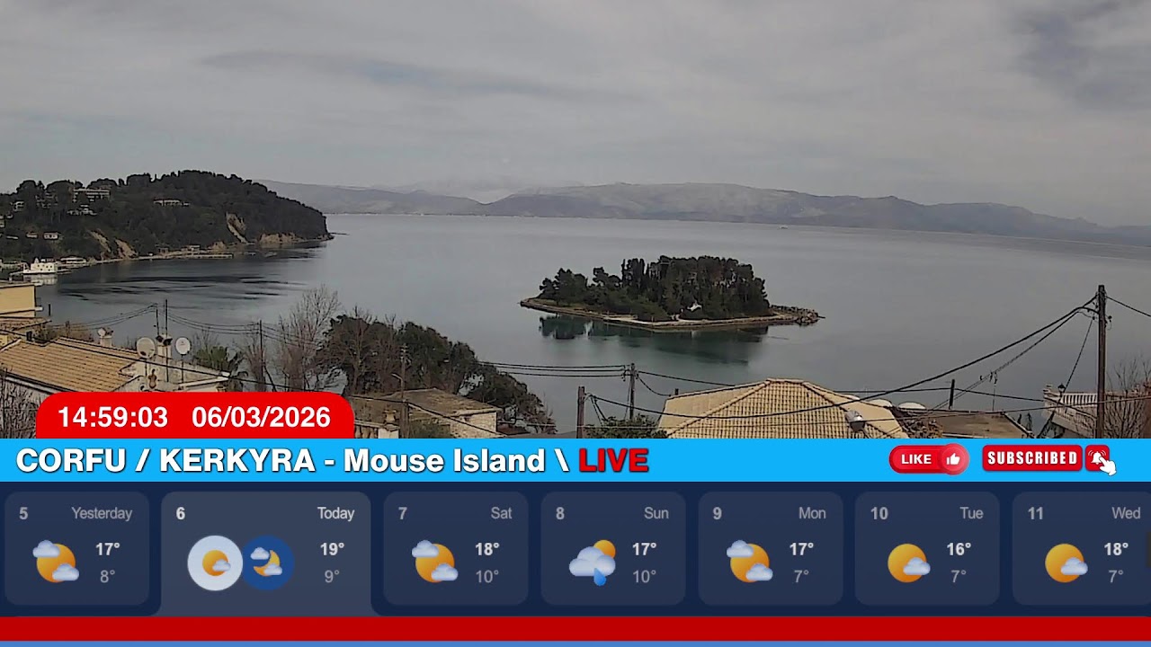 Corfu / Kerkyra, Greece LIVE