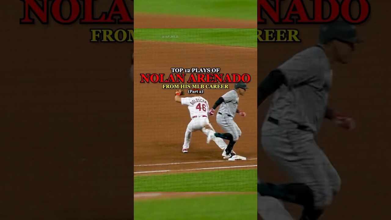 Top 12 Plays of Nolan Arenado&rsquo;s MLB Career | Part 2