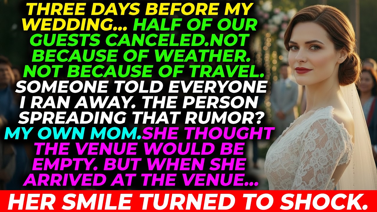 My Mom Told Everyone I Ran Away From My Wedding — She Didn’t Know the Ceremony Was Already Starting