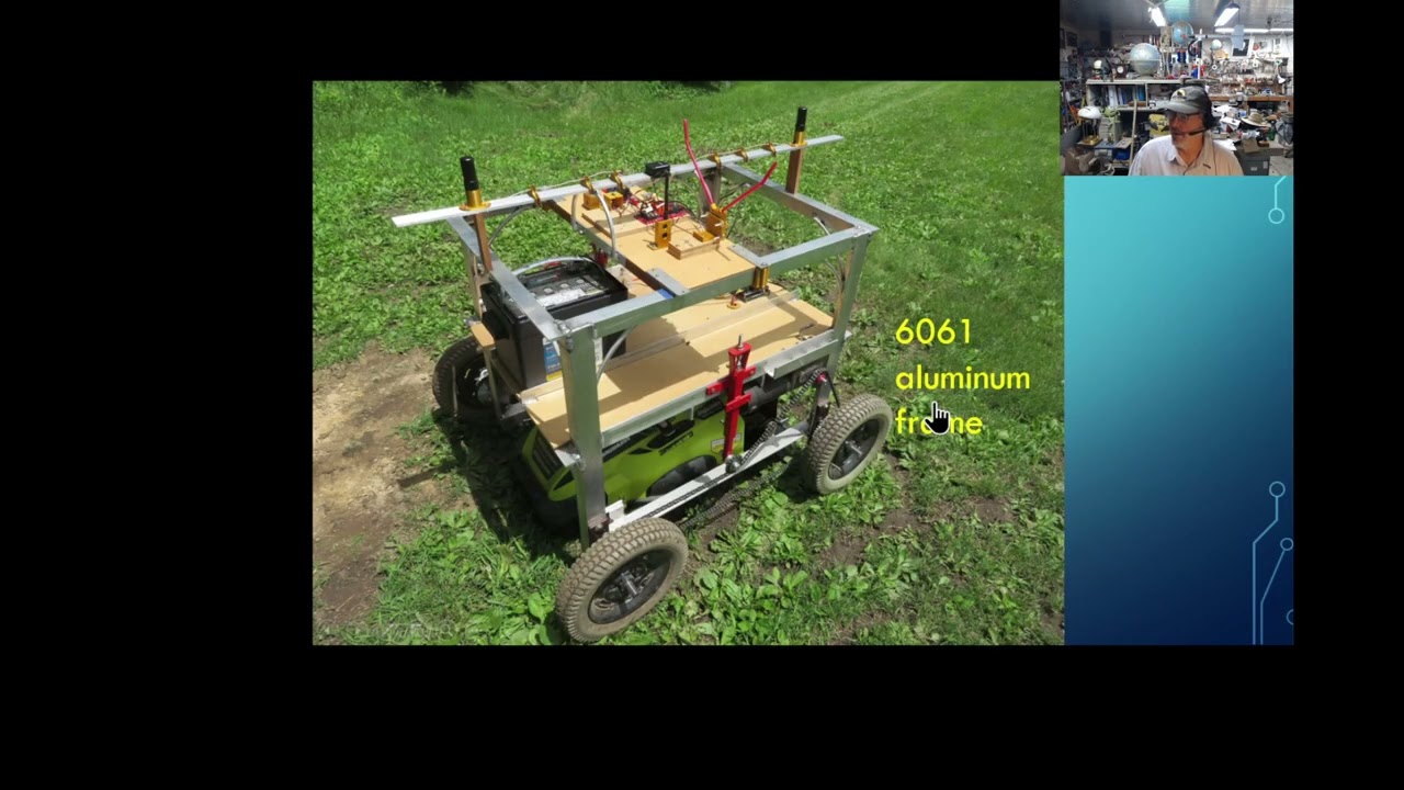 Automatous Electric Mower Project with CUAV C-RTK 2HP GPS for Yaw