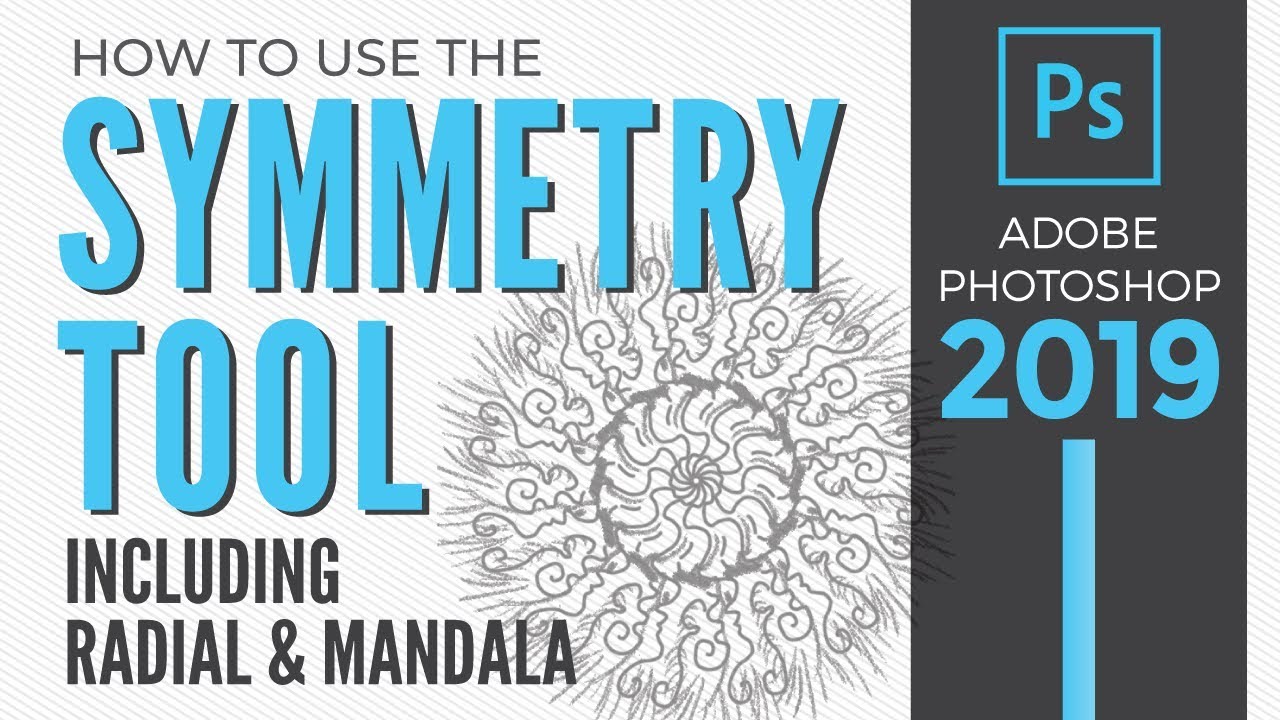 How to Use the Symmetry Tool with Radial and Mandala in Photoshop CC