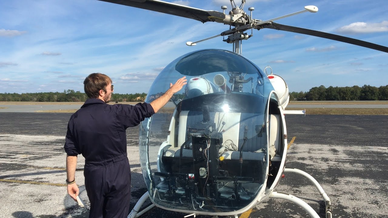 Bell 47 G-2 Helicopter Preflight (ft. Mario Werth)