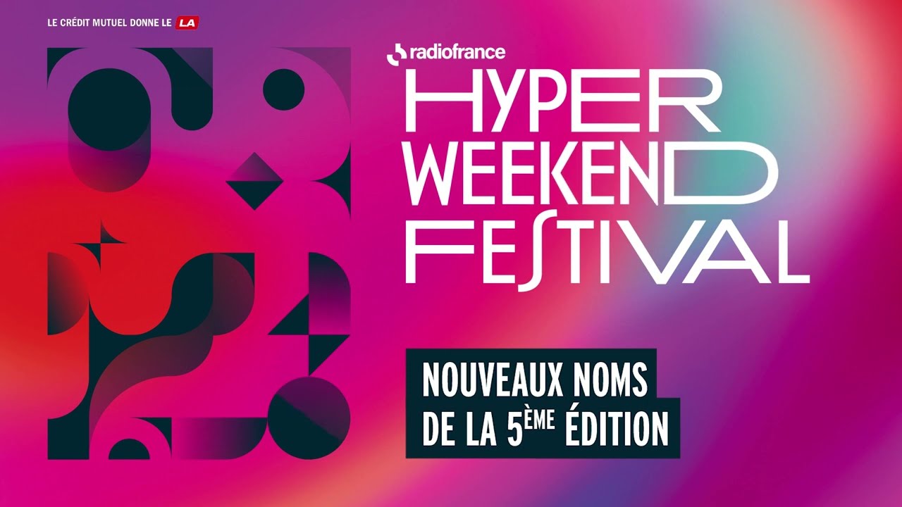 La seconde vague de noms de l'Hyper Weekend Festival 2026 ! 🌊