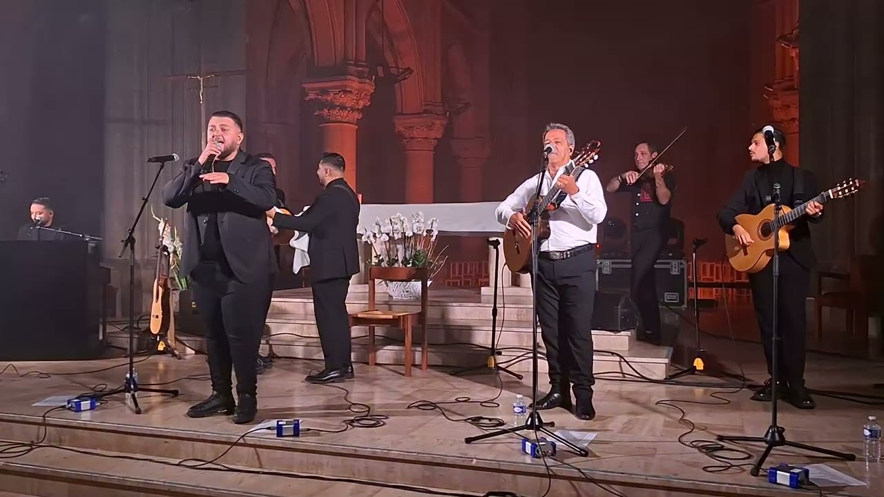 BAILA ME-  CHICO ET LES GYPSIES A EPERNAY le 3 10 2025  EGLISE NOTRE DAME