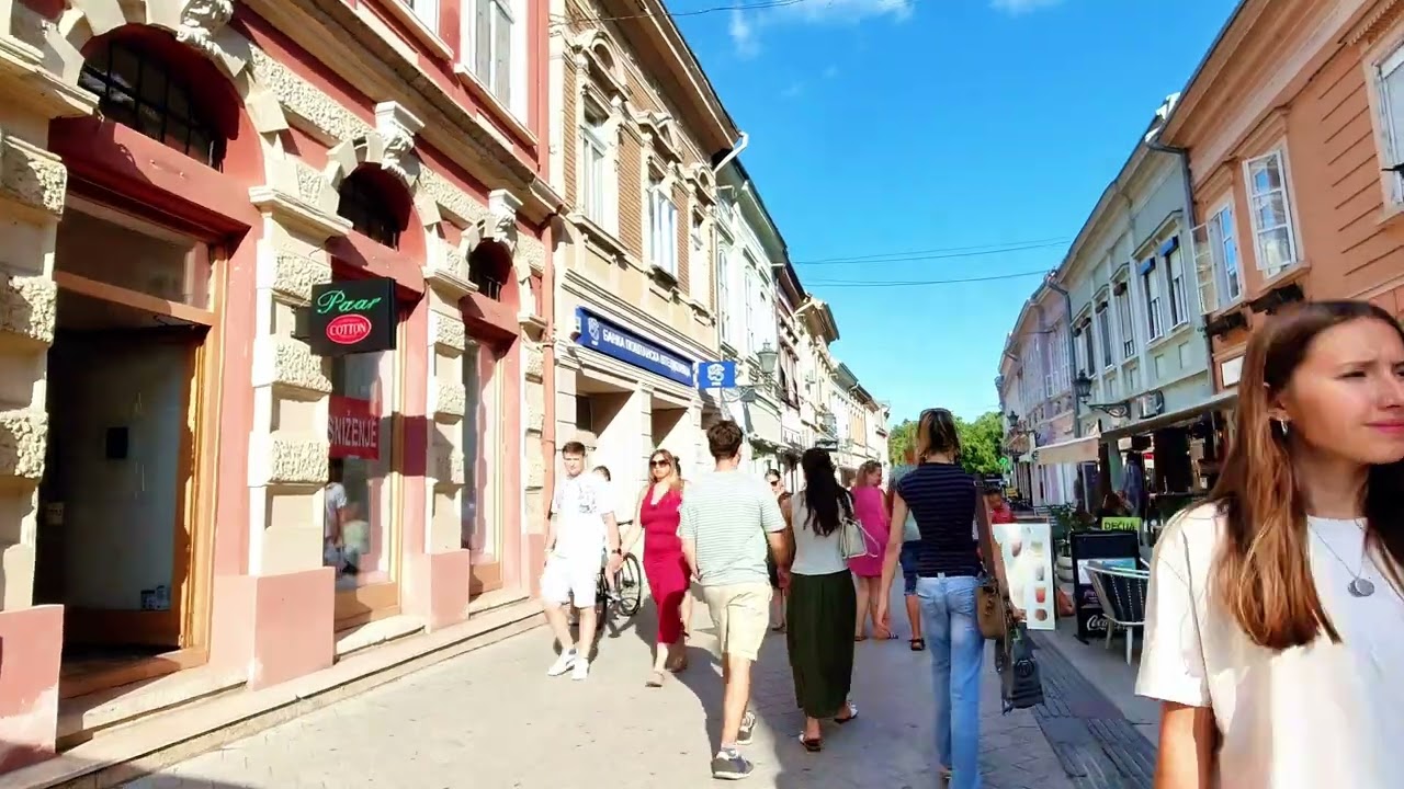A Silent Journey Through Novi Sad 🇷🇸 | Peaceful City Walk with No Commentary