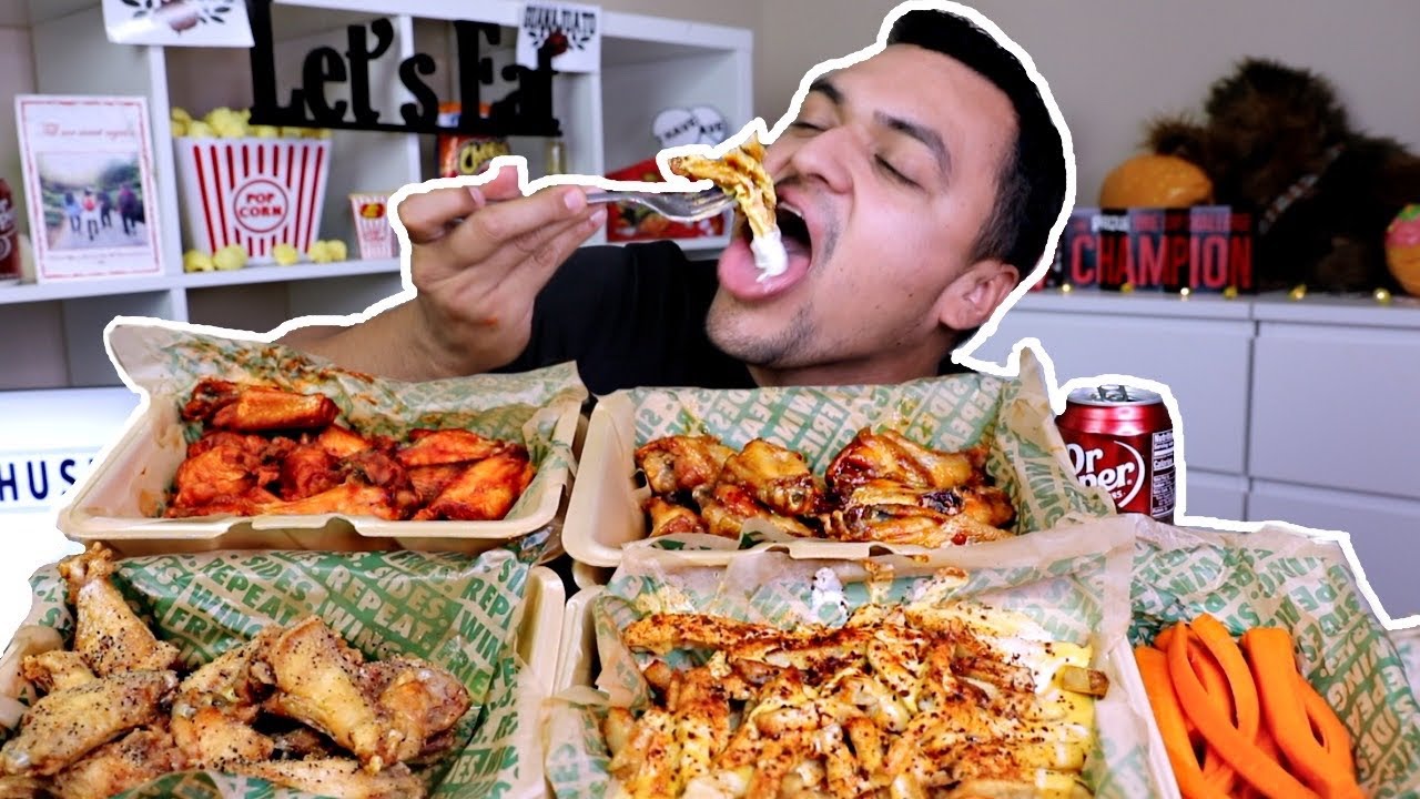 30 WINGS | WINGSTOP MUKBANG