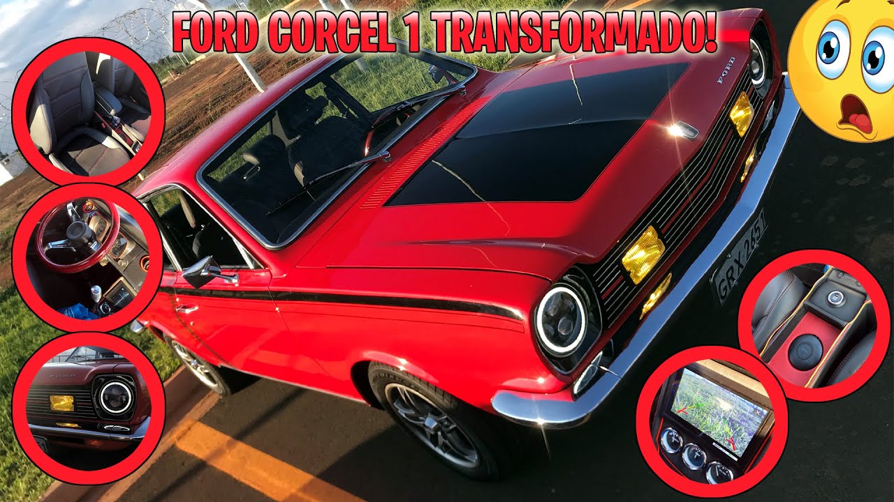 CORCEL 1 TOTALMENTE TRANSFORMADO COM BANCOS DO JETTA, AR CONDICIONADO E MUITO MAIS!