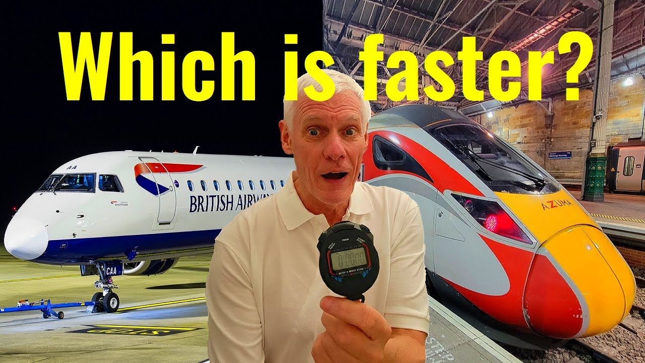 Train or plane? Which is quickest between Edinburgh and London?