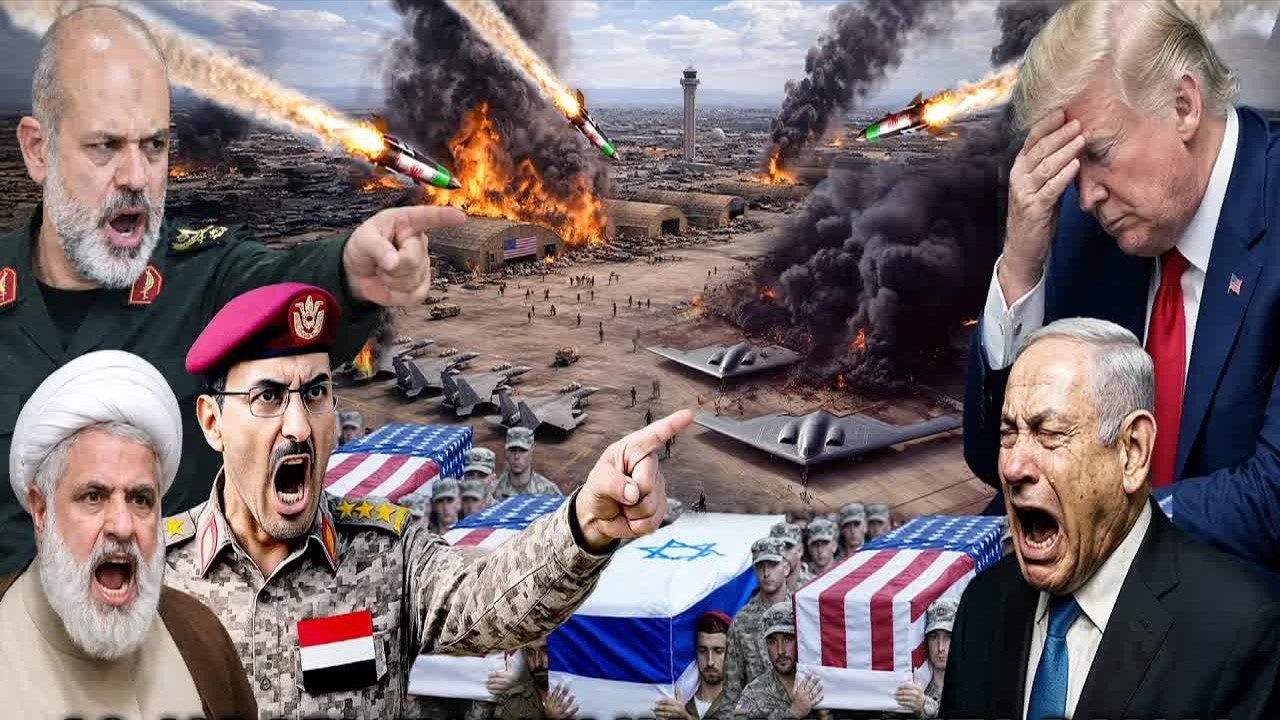 SZOK! B-52 GRZEBIĄ Irańskie 20-Miliardowe Miasta Rakiet, 1000e Uwięzionych!