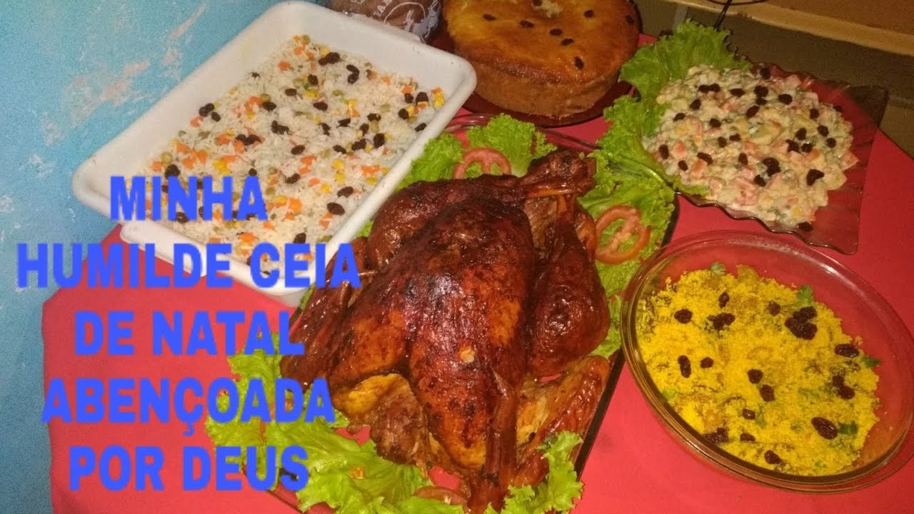 Ceia simples de Natal