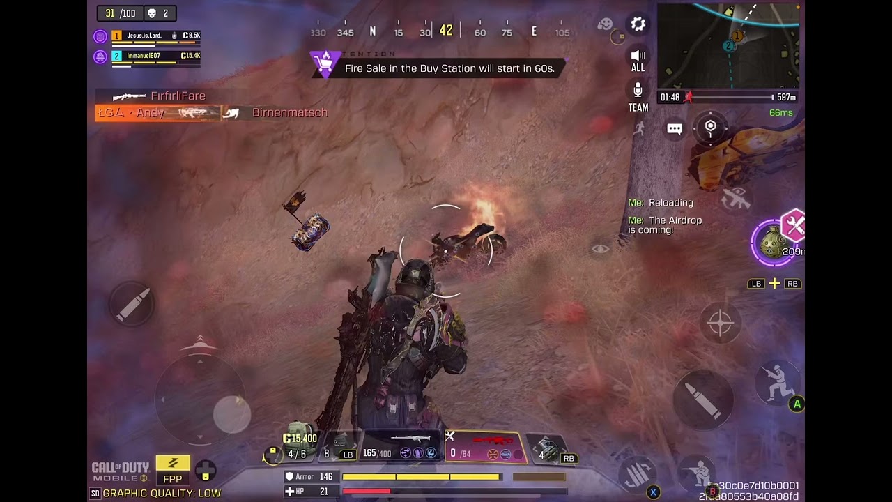 On chase to prevent tags being scanned 