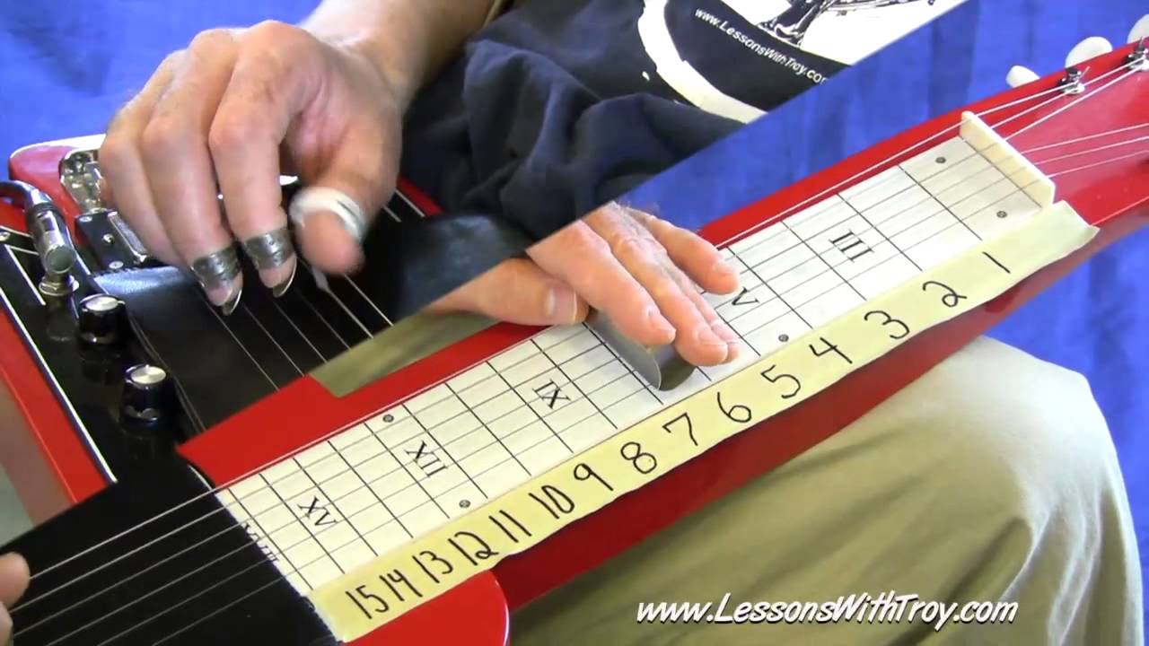 C6 Lap Steel Basics - Vol. #8 - PART B - Pedal Steel Sounds for Lap Steel