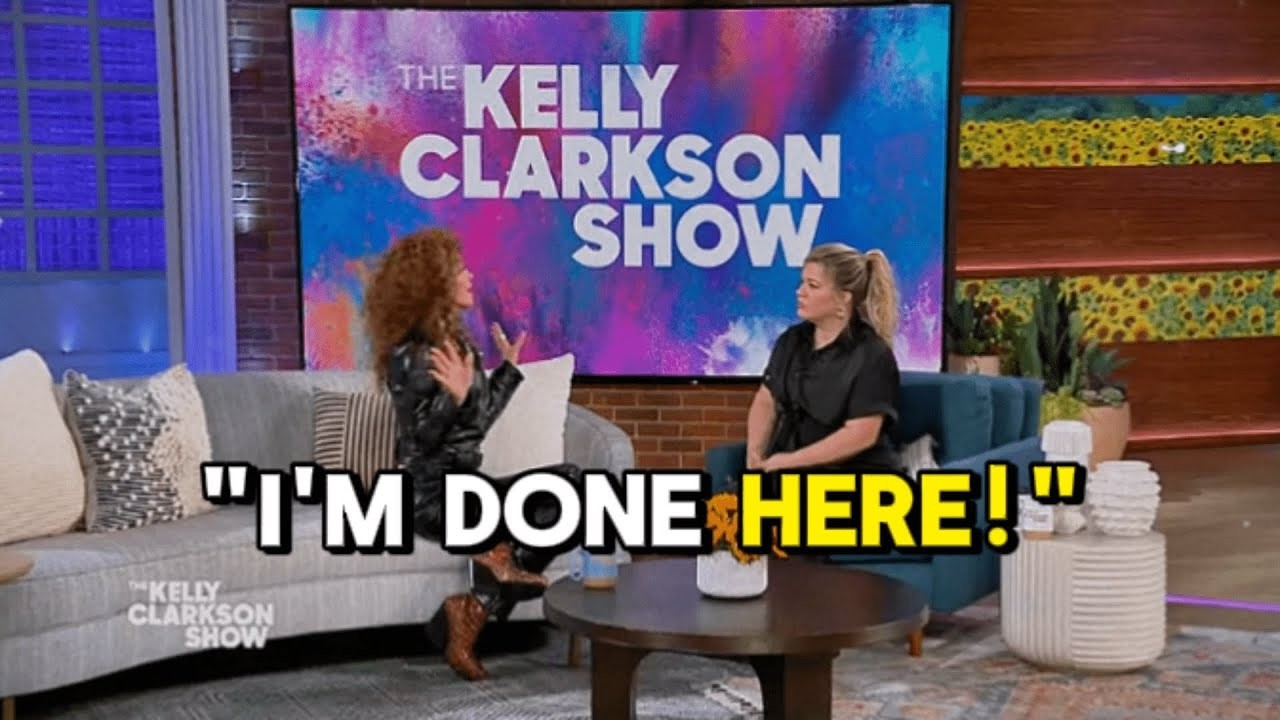 Shania Twain Walks Off Kelly Clarkson's Show After Heated Clash.