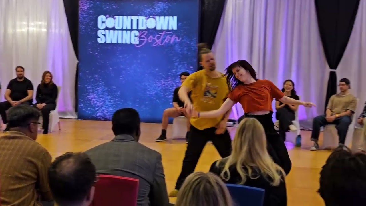 Countdown Swing 25-26 - Advanced Strickly Final - Thibaud Baron et Annie Ogren - First place !