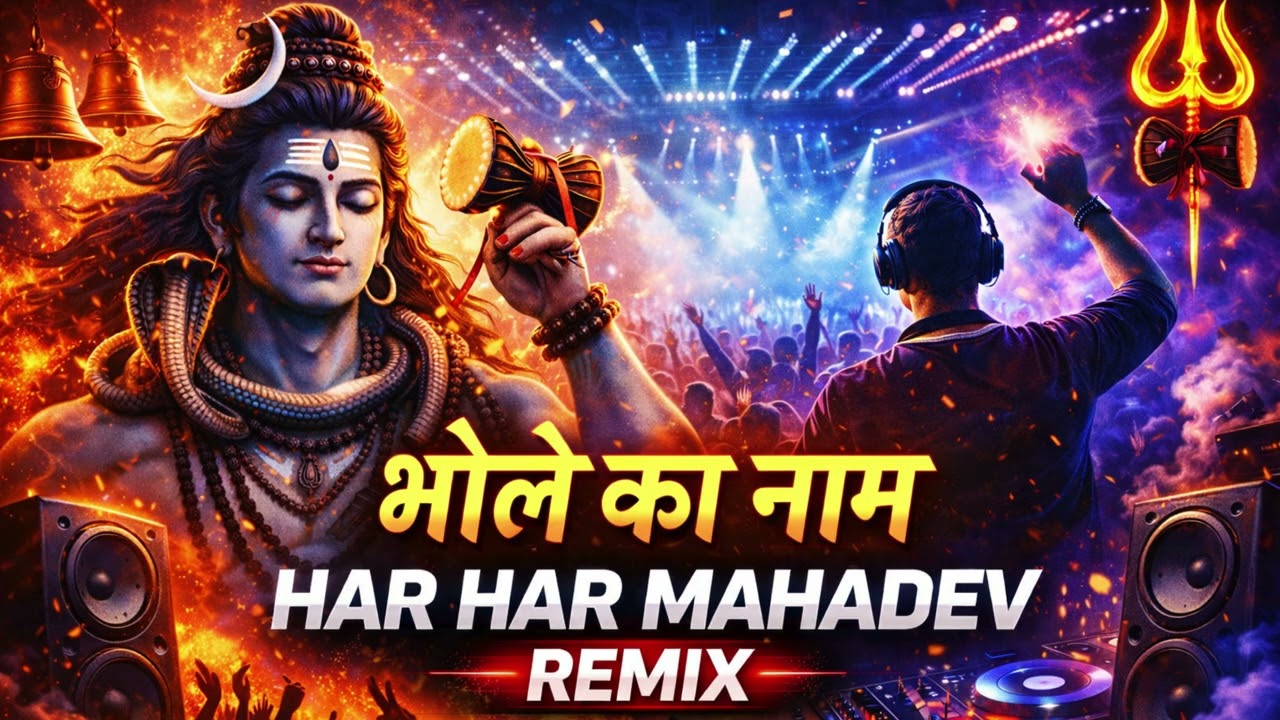 भोले का नाम | Har Har Mahadev DJ Remix | Shiv Bhajan Remix 2026 | Mahakal Song