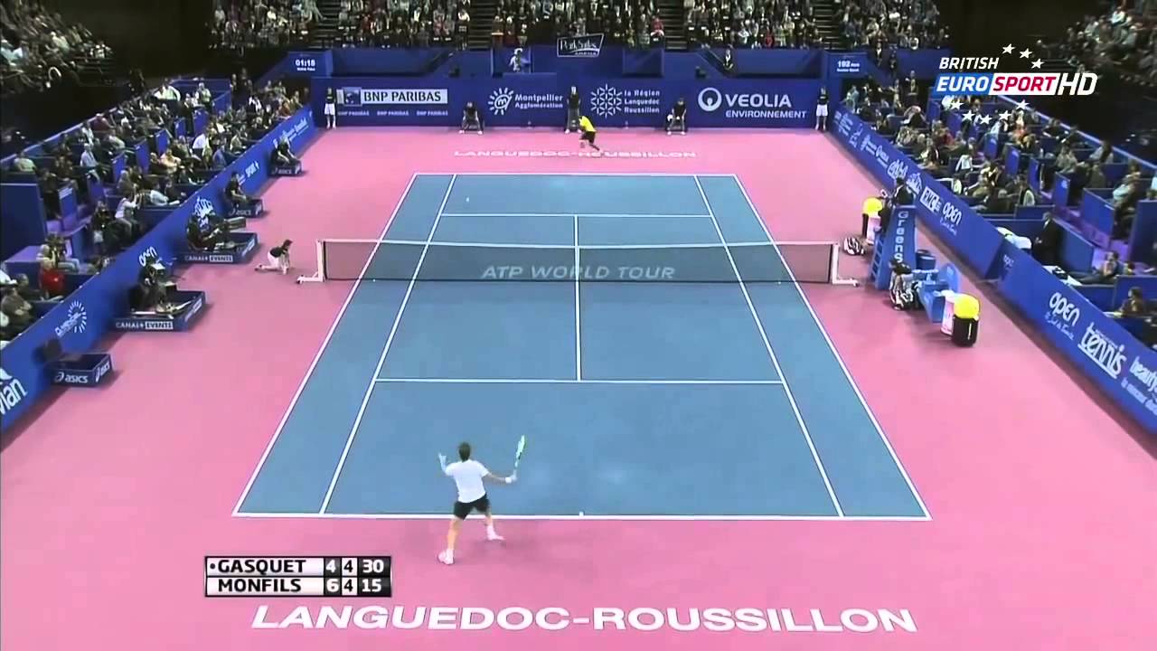 Gasquet Greatest Backhands 12