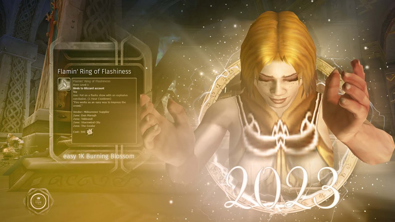 World Events-2023 Midsummer Fire Festival, Ring of Flashiness TOY! + Burning Blossom (easy tips)