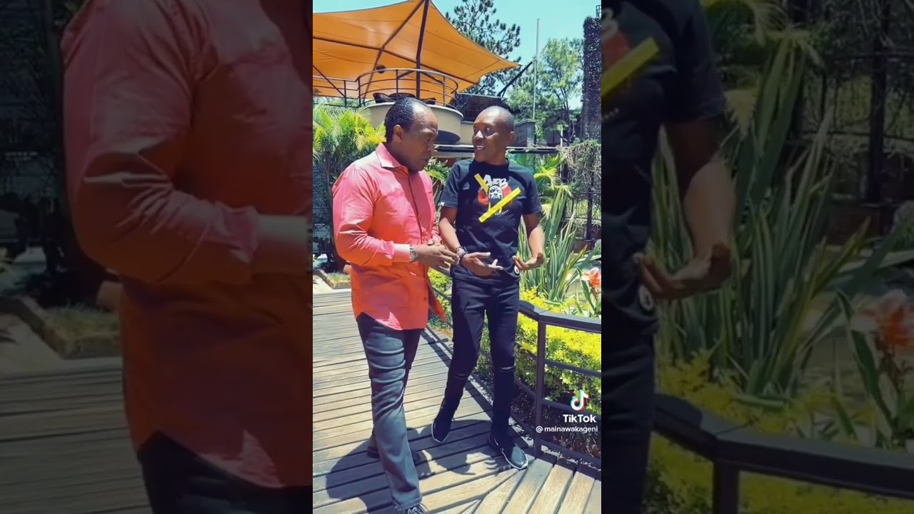 Rare Scenario😱 GOAT Maina Kageni meets Jeff Koinange #spyro #tiktok #citizentv #viral #shorts #media