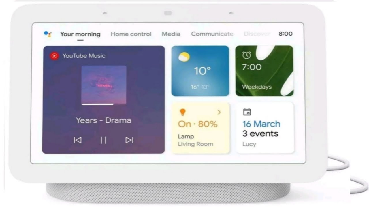 شرح و مراجعة google nest hub
