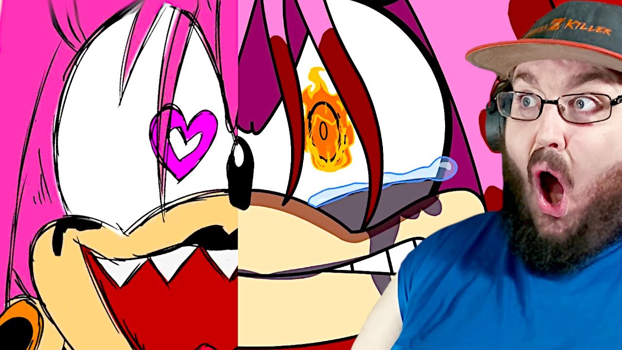 There's Something About Amy (Part 1, 2, 3 & 4) & Knuckles Saga Ending - Sonic Animation REACTION!!!
