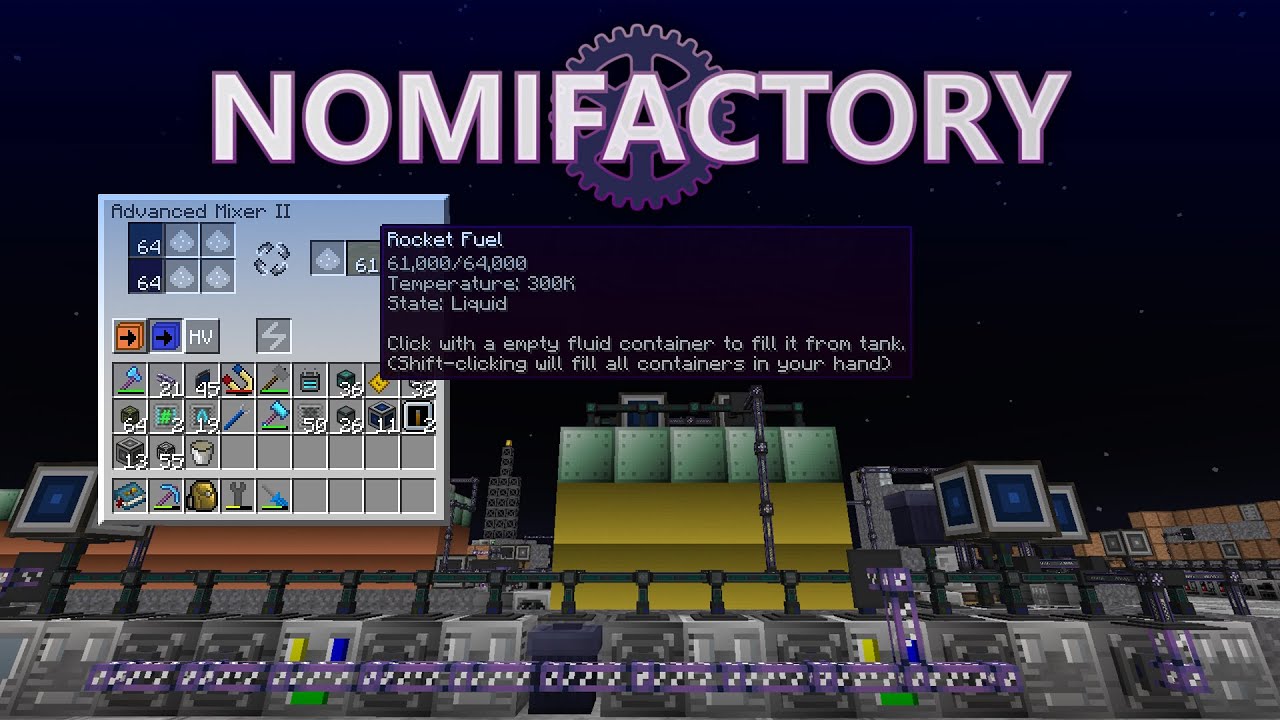 Nomifactory #13 - Titanium & Rocket Fuel