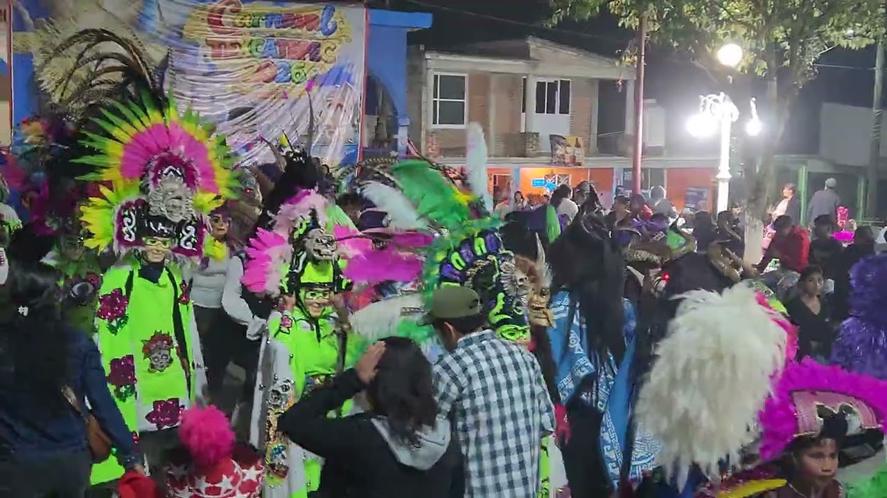 Carnaval Pueblo Otomí-Texcatepec Veracruz Mx- Banda Flor De Granada. 