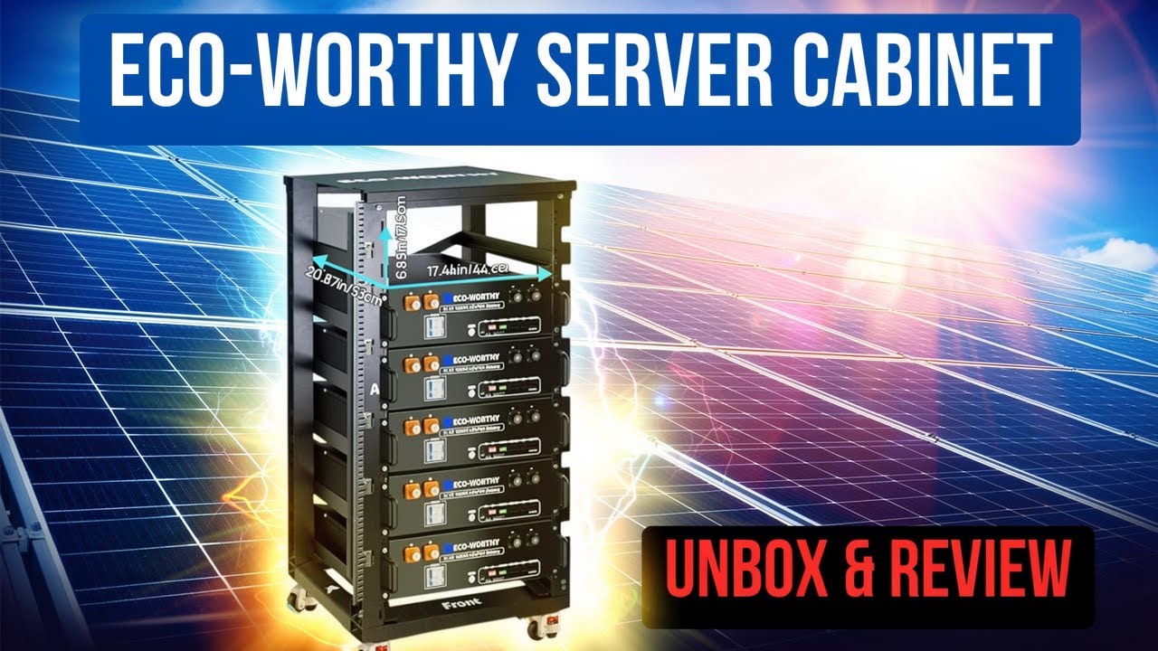 Eco-Worthy Server Rack Unboxing and Assembly - Any Good?