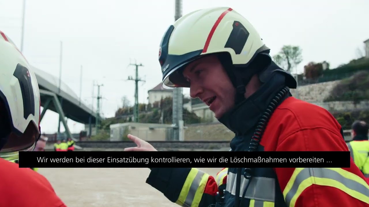 Feuerwehr Ulm: Übung Albabstiegstunnel