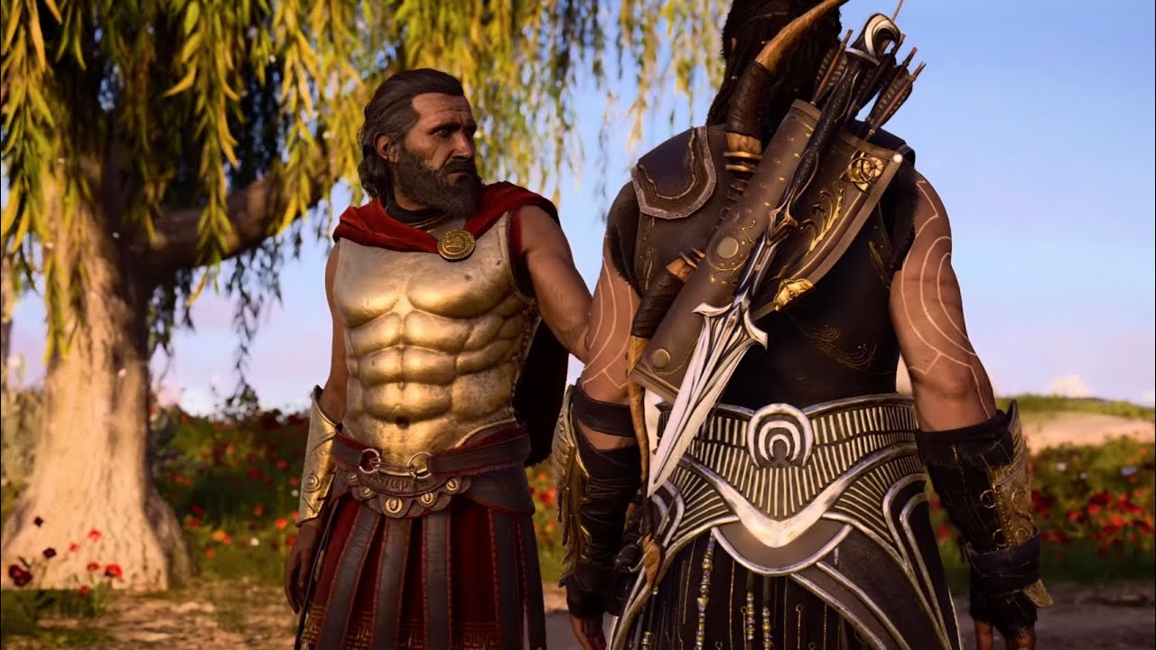 (4K HDR) Leonidas of Sparta, in Elysium | AC Odyssey 