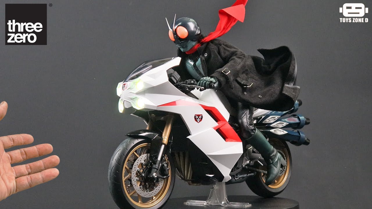[Unboxing] threezero 1/6 Shin Masked Rider シン・仮面ライダー  Transformed Cyclone figzero