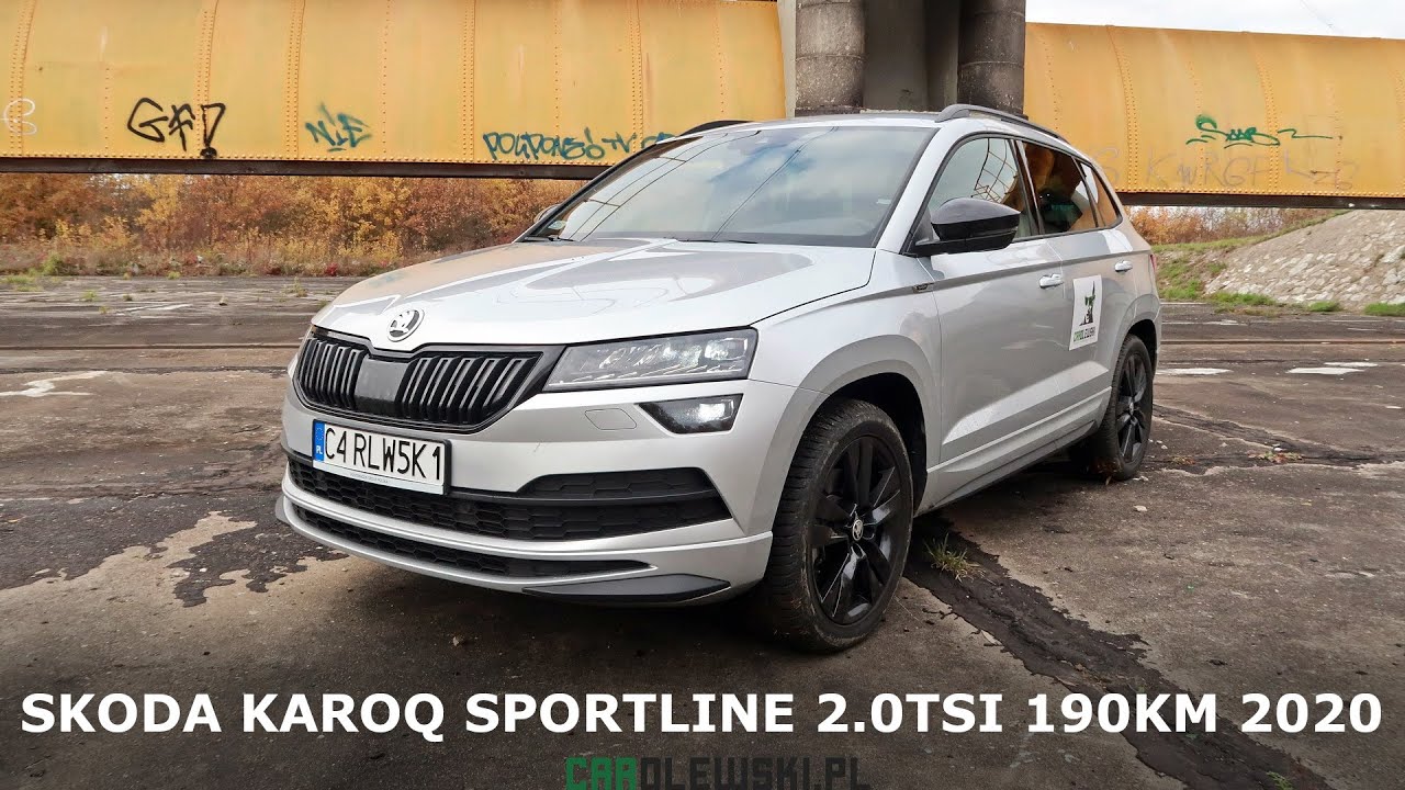 Skoda Karoq Sportline 2.0 190KM 4x4 2020 PL TEST Carolewski
