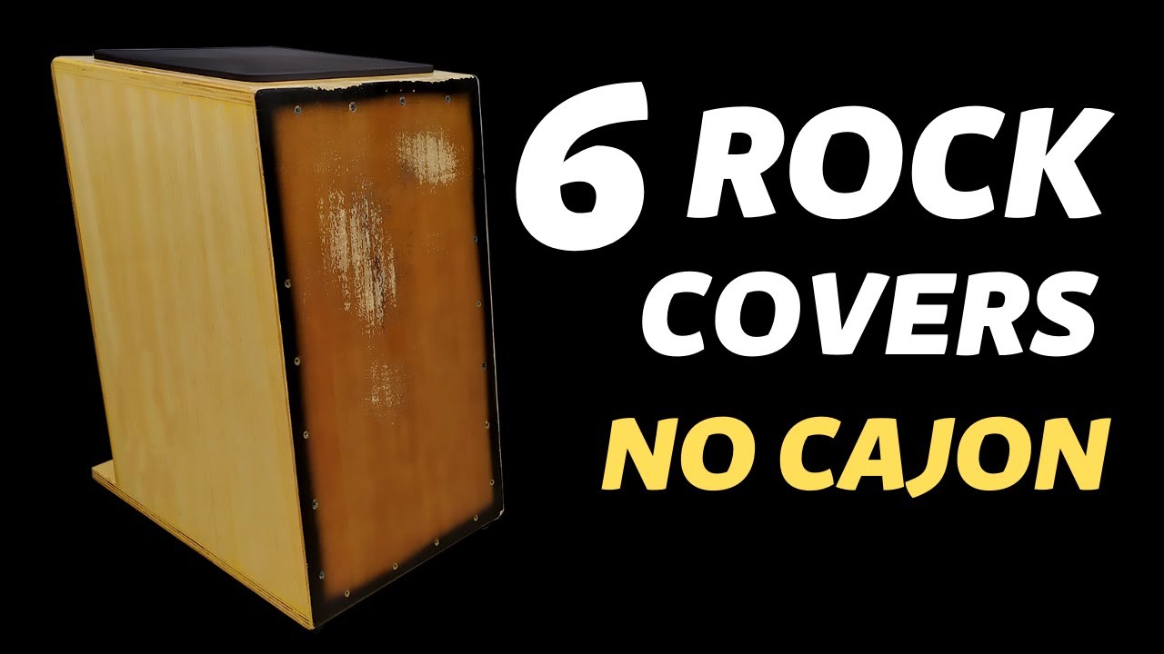 6 Rock Covers no Cajon