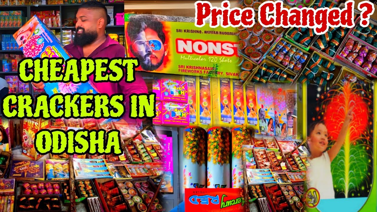 Cheapest Fire Crackers in Odisha 💕 2024 Price Change ? Jena Babu Vlogs 