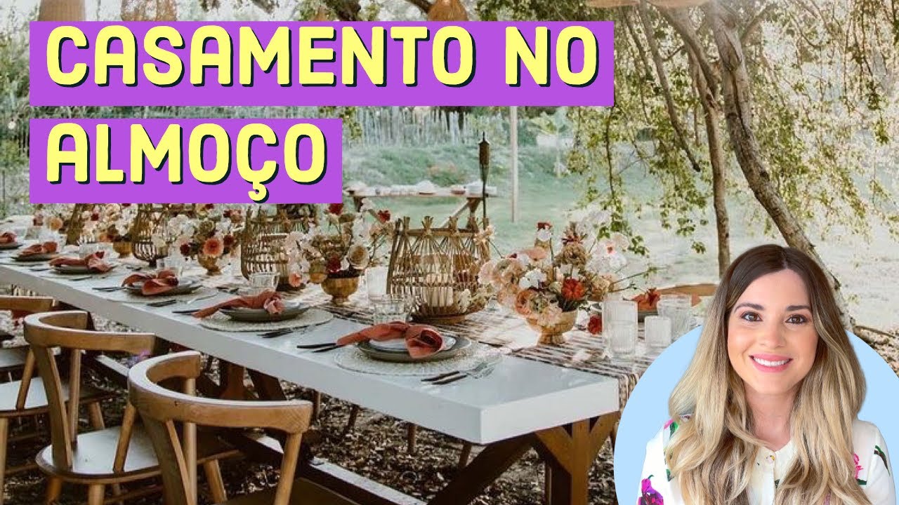 Casamento no almoço