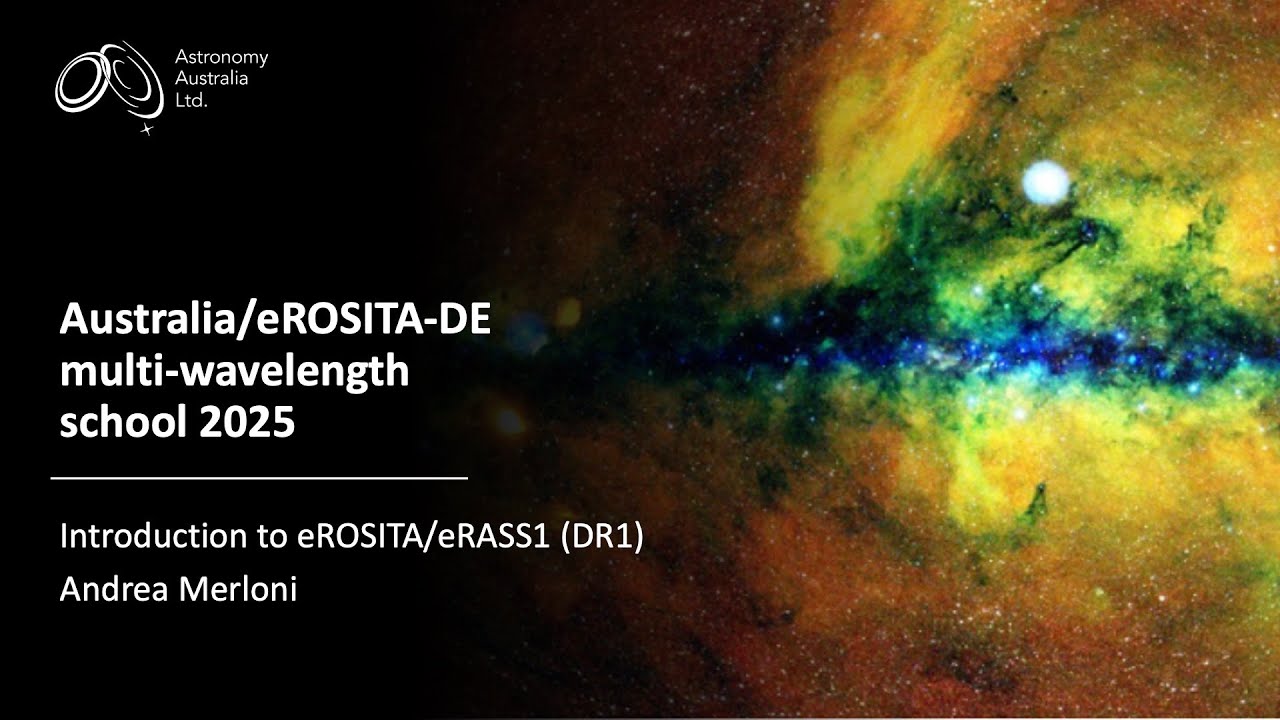 Introduction to eROSITA/eRASS1 (DR1) &ndash; Andrea Merloni